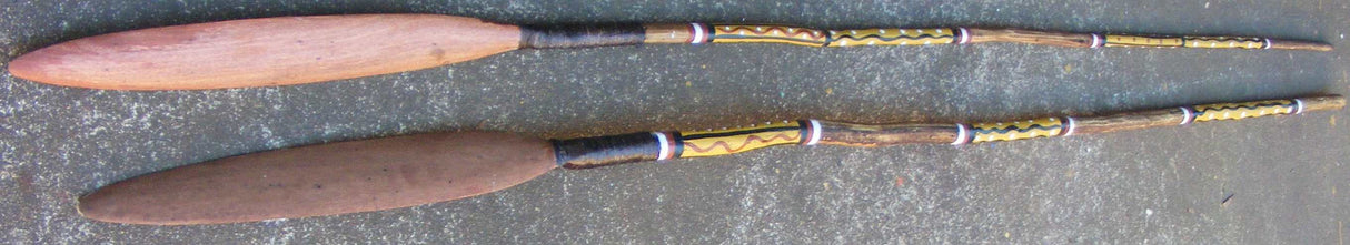 Traditional Spear Hand Painted