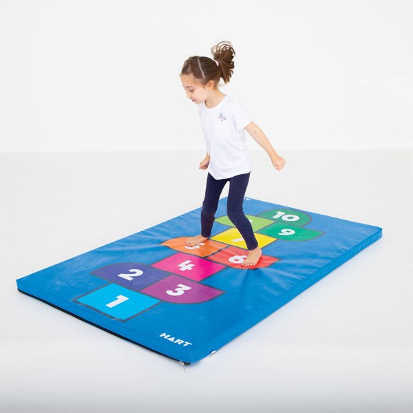 Hopscotch Gym Mat 180cml x 112cmW x 5cmH