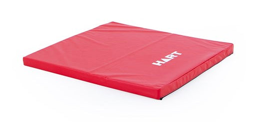Small Red Softfall Mat CERTIFIED 90cmL x 90cmW x 5cmH