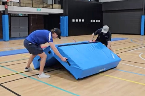 Double Foldable Crash Mat 180cmL x 180cmW x 30cmH