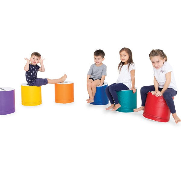 Numbered Soft Play Stacking Shapes