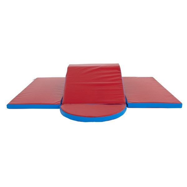 Steps & Slide Soft Play Climbing Set - 4pcs