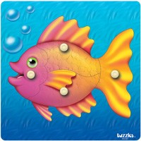 Knobbed Bubble Fish Puzzle 4pcs