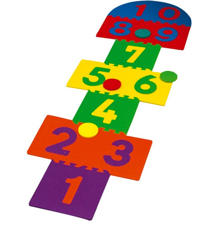 Hopscotch Tiles in Carry Bag 10pcs