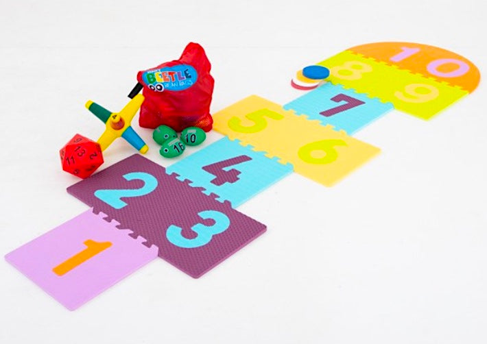 Hopscotch Fun with Numbers Activity Set – Early Numeracy Learning Through Play