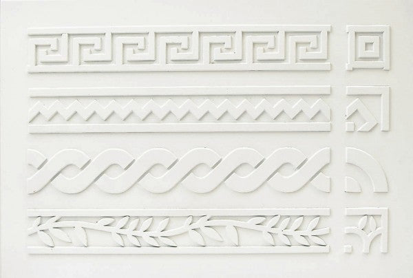 Rubbing Plates Greek Borders