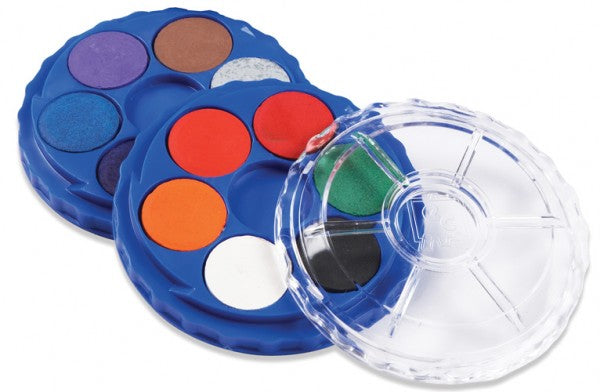 Watercolour Disc Paint Set 12 Colours
