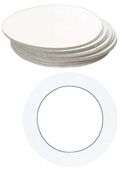 Cardboard Rings and Circles 100pcs