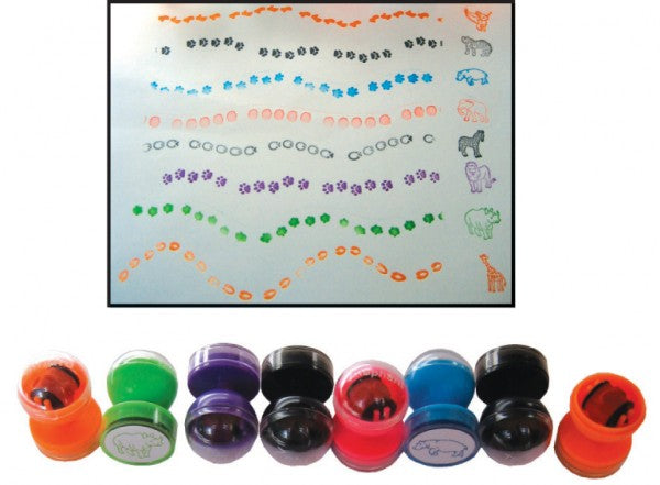 Stampers and Rollers Wild Animals 8pcs