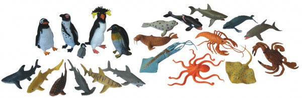 Large Marine Animals Set 22pcs