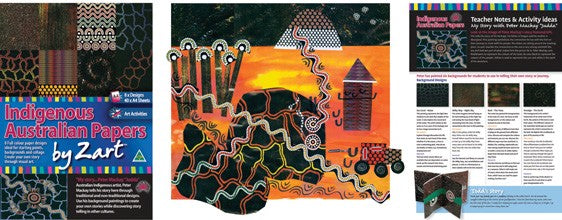 Indigenous Australian Papers 40pcs