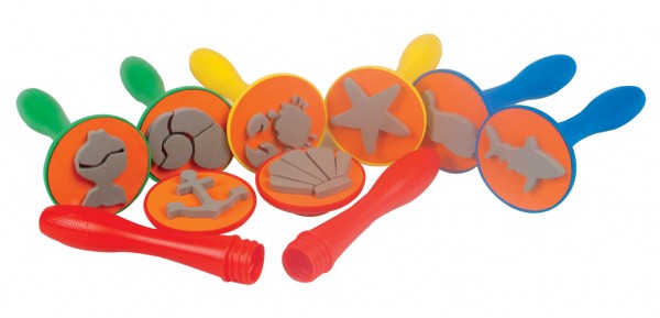 Paint & Dough Stampers Underwater 8pcs