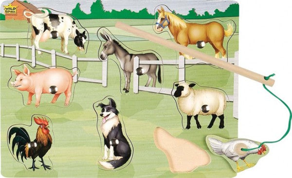 Farm Magnetic Puzzle 8pcs