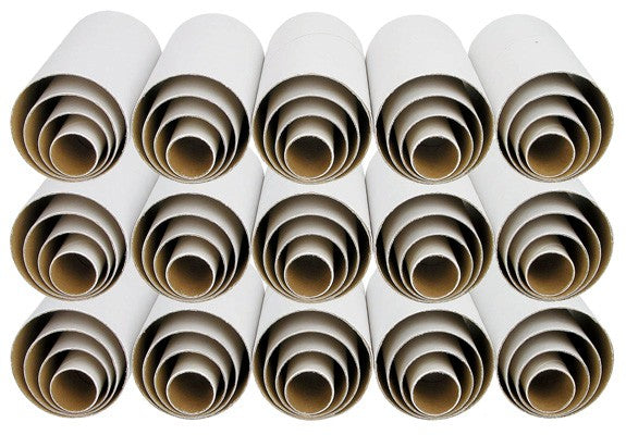 Cardboard Cylinders 60pcs