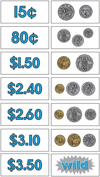 Adding Money Snap Game