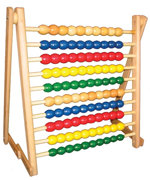 Abacus with Metal Bars