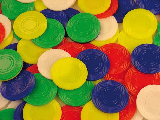 Counting Chips 3cm x 100pcs