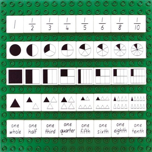 Coko Fraction Families Bricks 40pcs