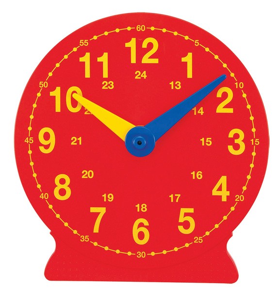 Standing Magnetic Teaching Clock - Geared