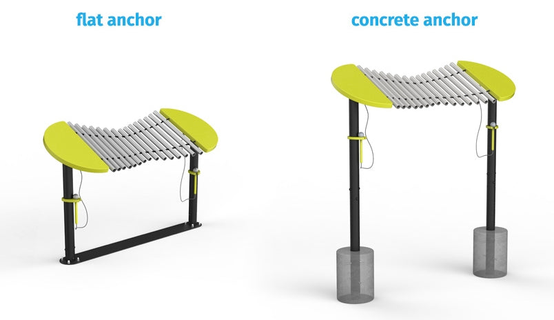 Marimba CALYPSO Installation (Flat Anchor)