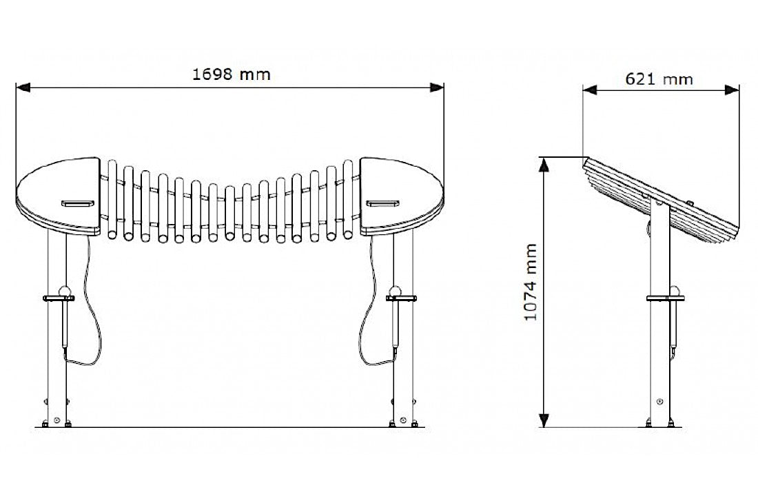 Marimba CALYPSO Installation (In Ground Anchor)