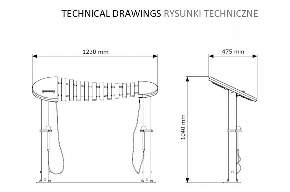 Xylophone WIND PIANO Installation (Flat Anchor)