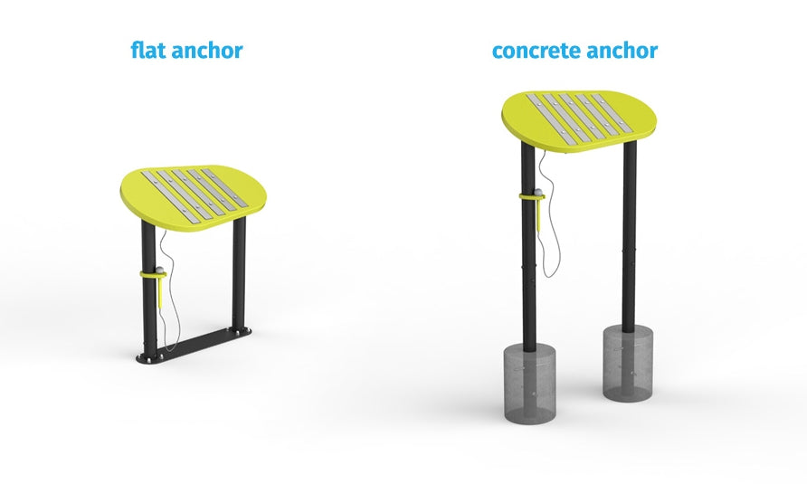 Xylophone ECHO PIANO Installation (In Ground Anchor)