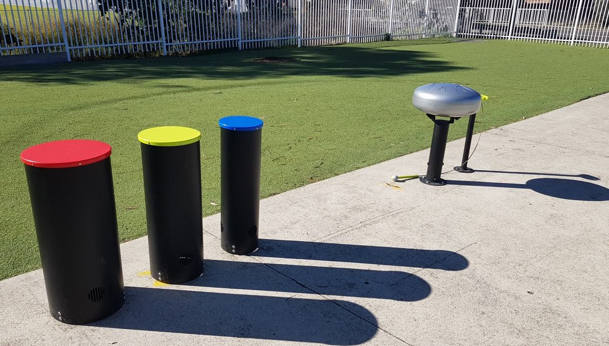 Three Thunder Drums Installation (In Ground Anchor)