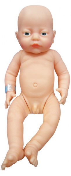 White New Born Boy Doll 41cm