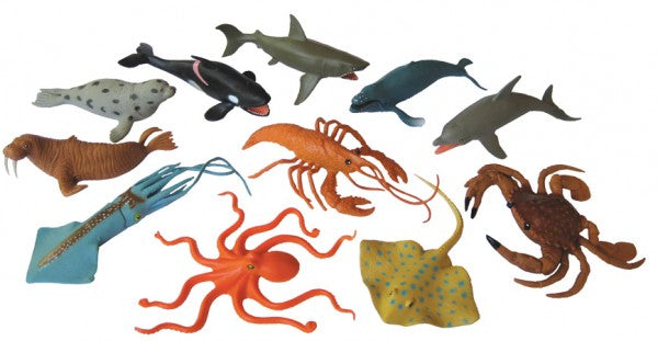 Aquatic Animals Medium 11pcs