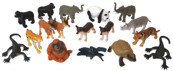 Endangered Animals Small 18pcs