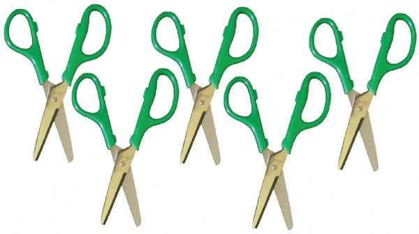 Scissors Left Handed 5pcs