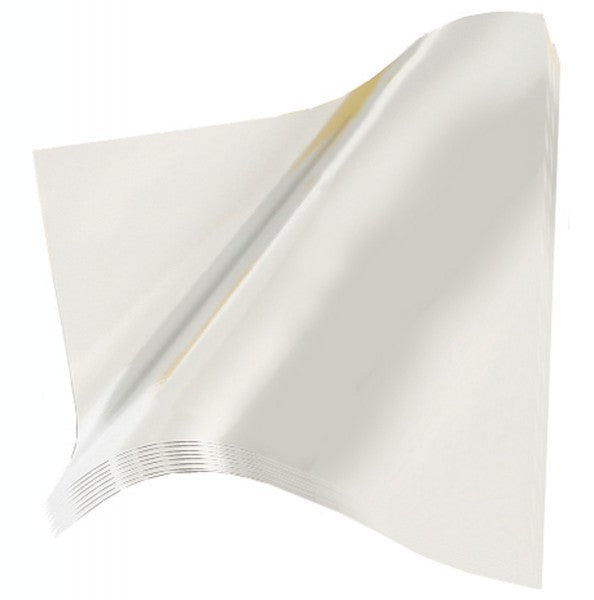 Large Metallic Silver Paper Squares 100 Sheets 254mm