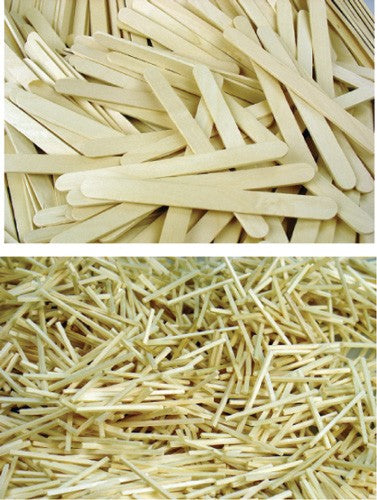 Natural Popsticks and Matchsticks 4000pcs