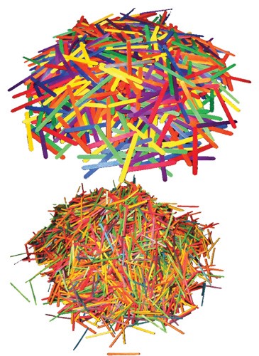 Coloured Popsticks & Matchsticks 5000pcs
