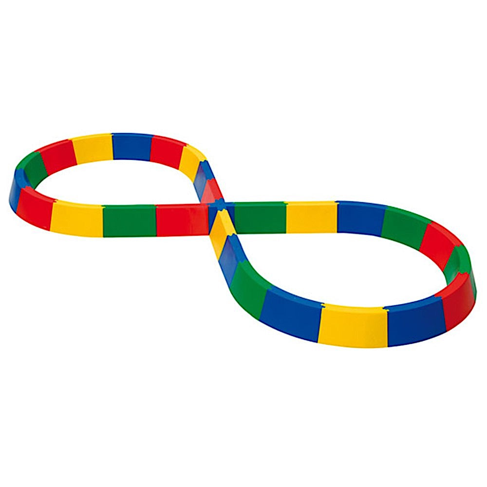 Figure 8 Rainbow Balance Beams Set 27pcs