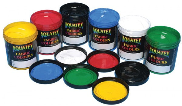 Aquatex Fabric Paints Set 6 x 500ml