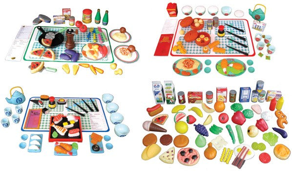 Italian, Chinese and Japanese Complete Playsets 175pcs