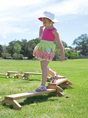 Bamboo Balance Pathway Set of 9