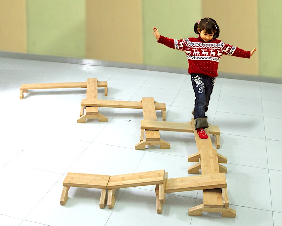 Bamboo Balance Pathway Set of 9