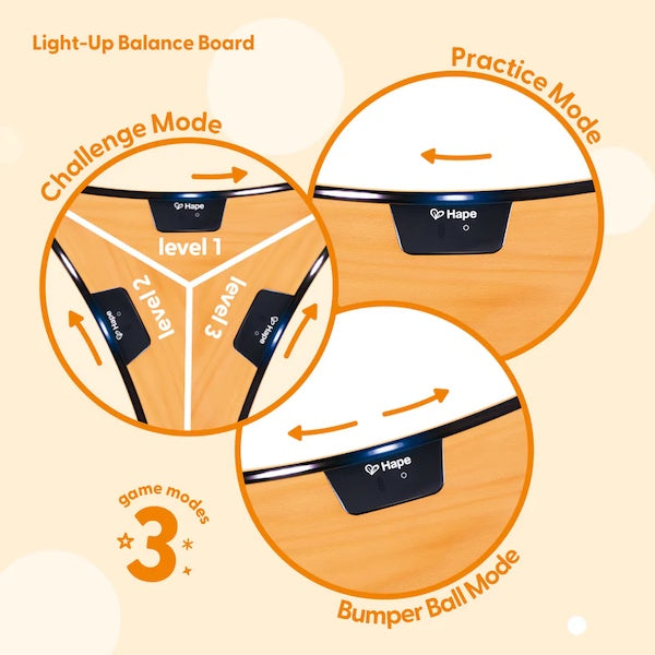 Interactive Light Up Balance Board