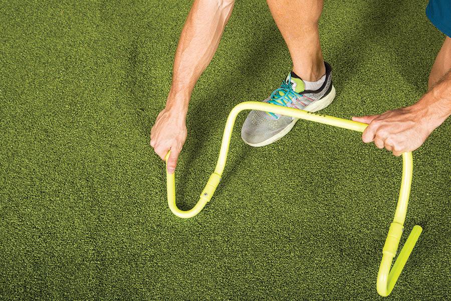 Adjustable 2 Height PVC Hurdle