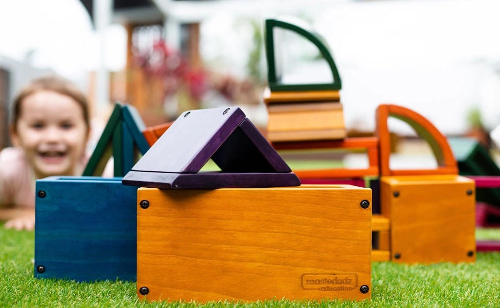 Coloured Outdoor Hollow Blocks 27pcs