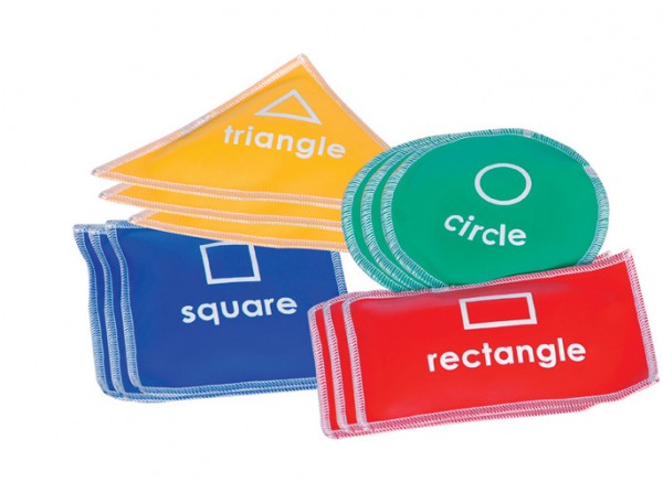 Shape Bean Bags for Kids – 12 Piece Set for Learning & Play