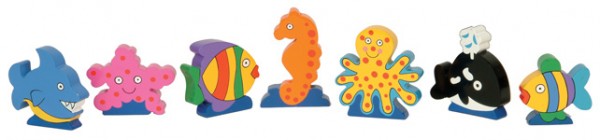 Ocean Animals Playset 7pcs