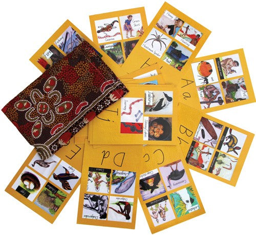 Indigenous Alphabet Flash Cards