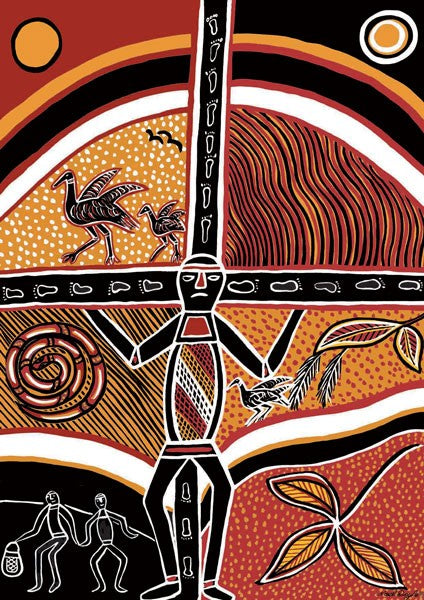 Bahloo The Moon God Puzzle 48pcs