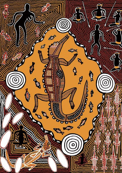 Crocodile Story A3 Puzzle 48pcs