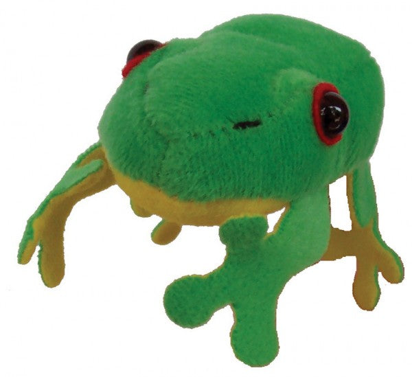 Green Frog Finger Puppet
