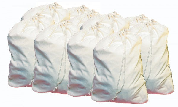 Calico Drawstring Bags 10pcs